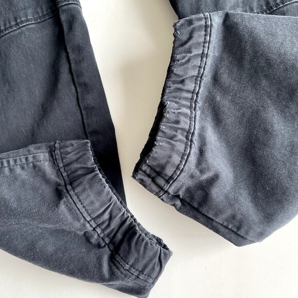 Abercrombie & Fitch  Men's Black Jogger Size M Disressed - Picture 9 of 16